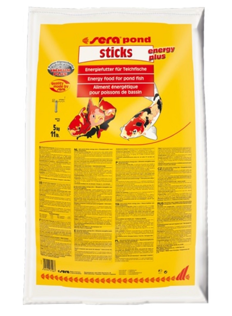 Sera Pond Sticks Energy Plus Enerji Yemi